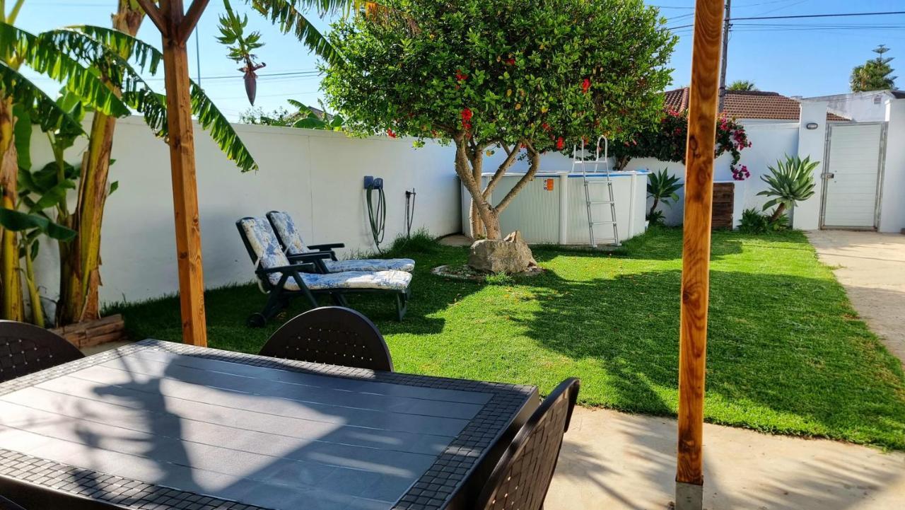 Apartamento Privado Con Jardin, Piscina Elevada Y Bbq Chiclana de la Frontera Extérieur photo