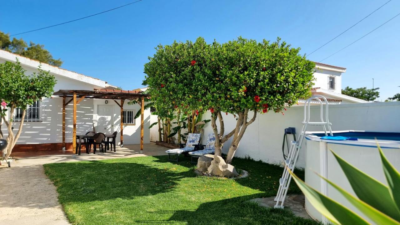 Apartamento Privado Con Jardin, Piscina Elevada Y Bbq Chiclana de la Frontera Extérieur photo